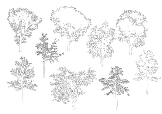 Flat vector trees