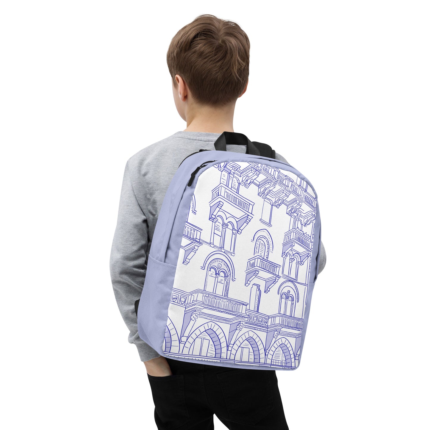 Milano facades in a backpack