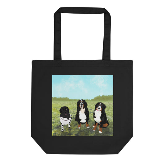 Darcy and company in a Tote Bag