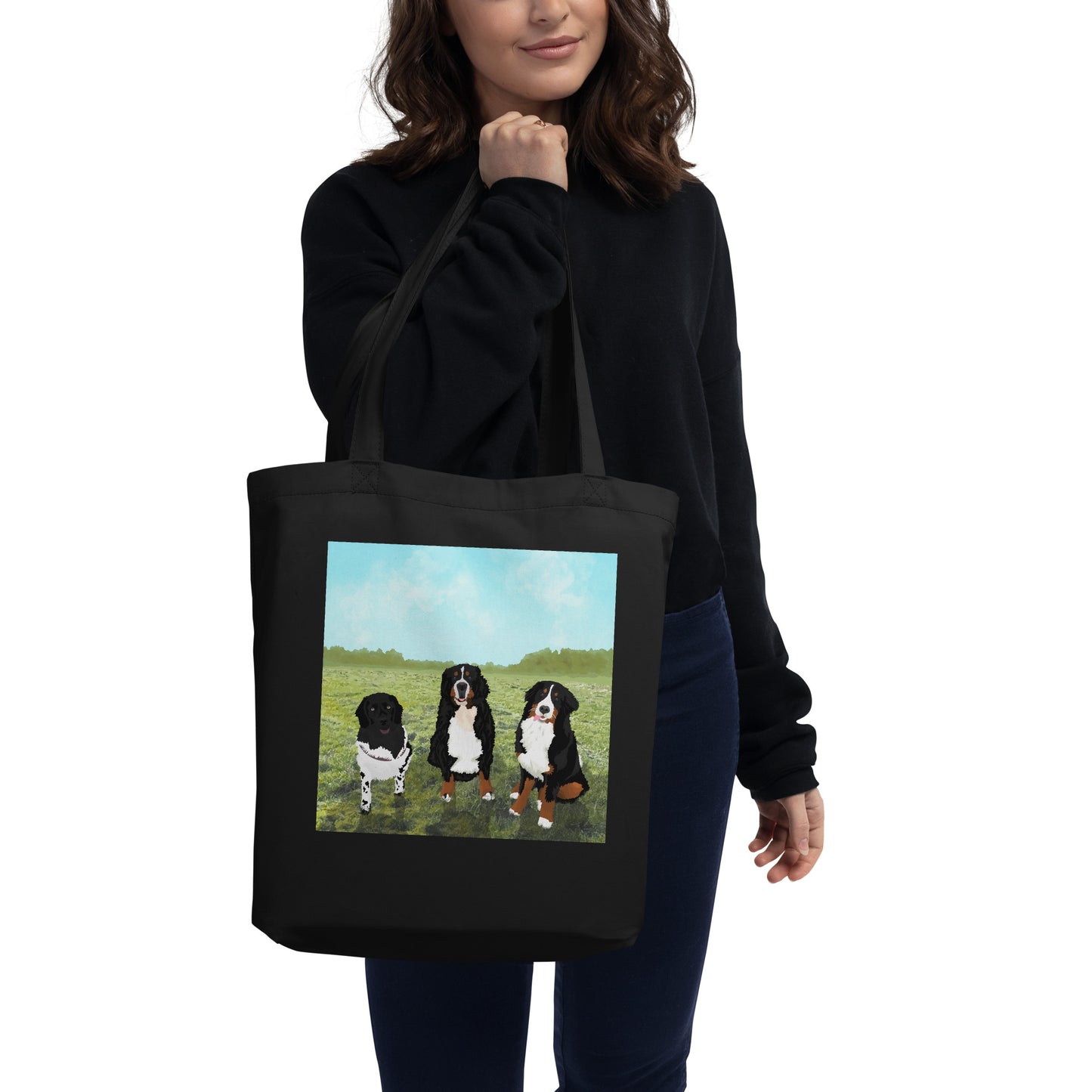 Darcy and company in a Tote Bag