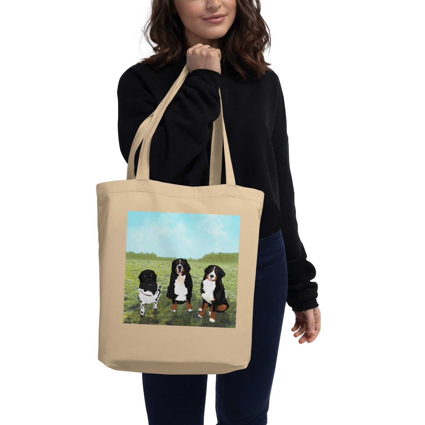 Darcy and company in a Tote Bag