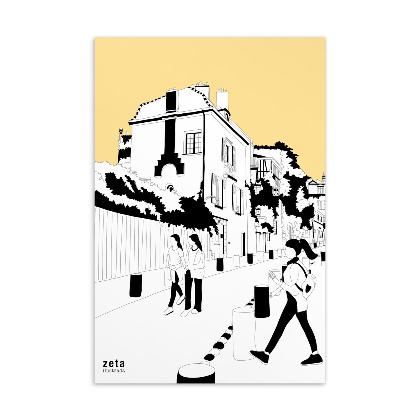 Montmartre streets