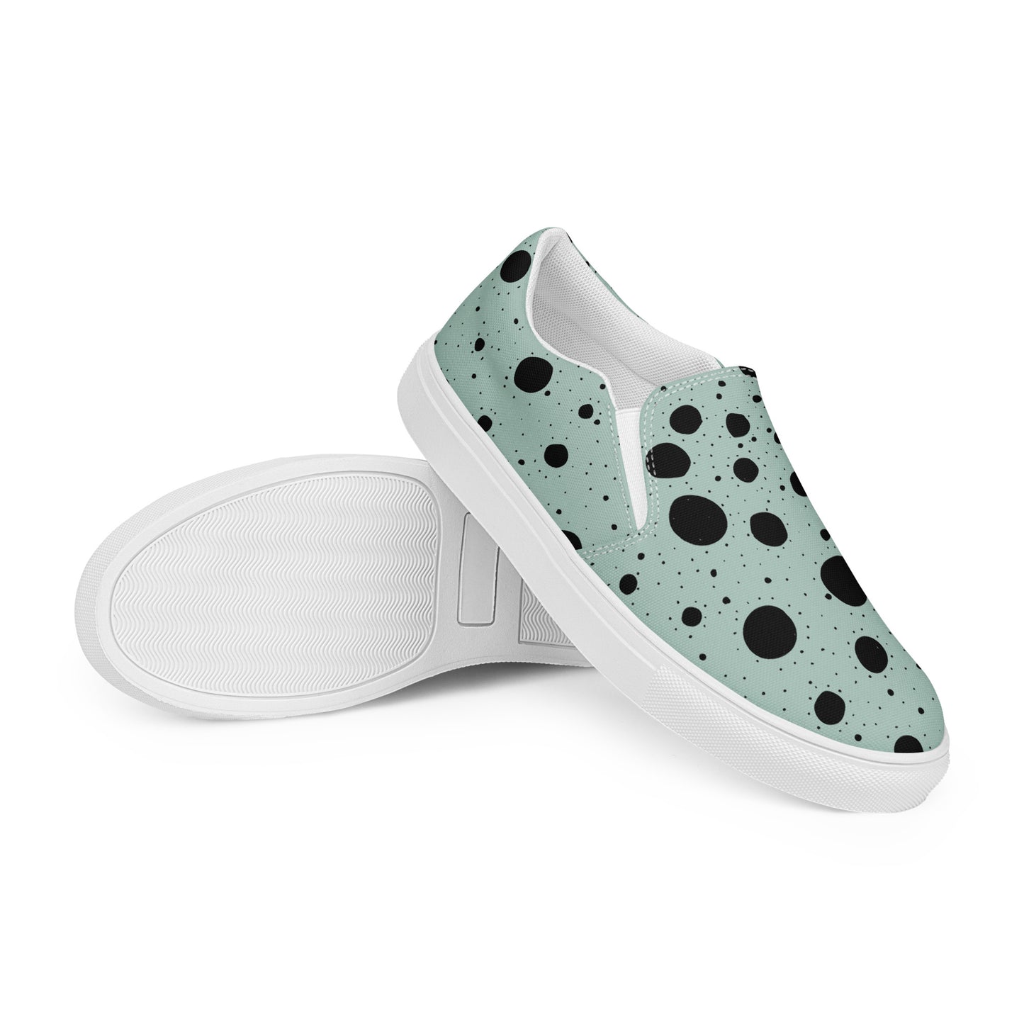 Dots on turquoise